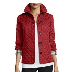 Ashurst Classic Modern Quilted Jacket, Parade Red